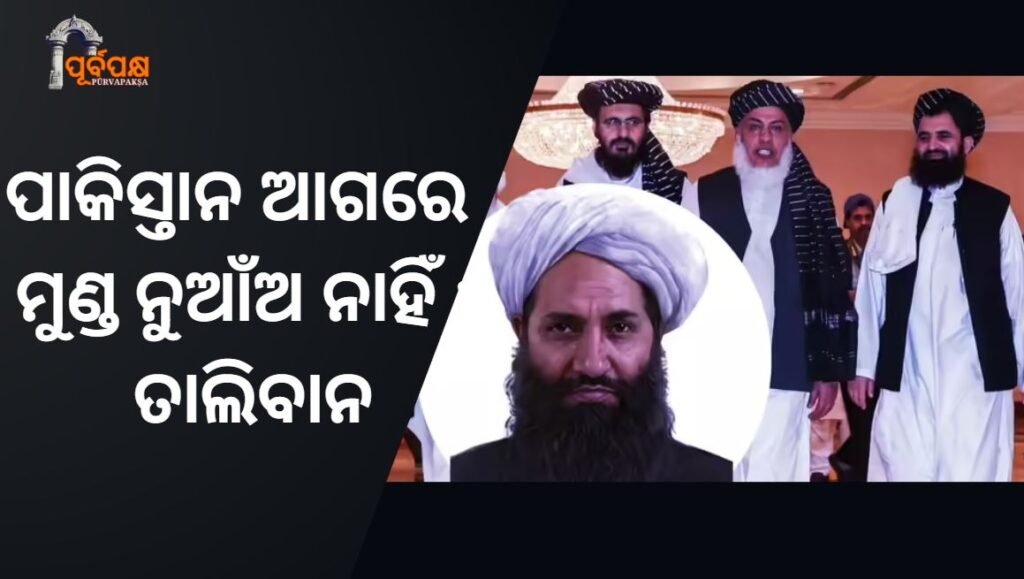 Do not bow down before Pakistan: Taliban ।। ପାକିସ୍ତାନ ଆଗରେ ମୁଣ୍ଡ ନୁଆଁଅ ନାହିଁ : ତାଲିବାନ