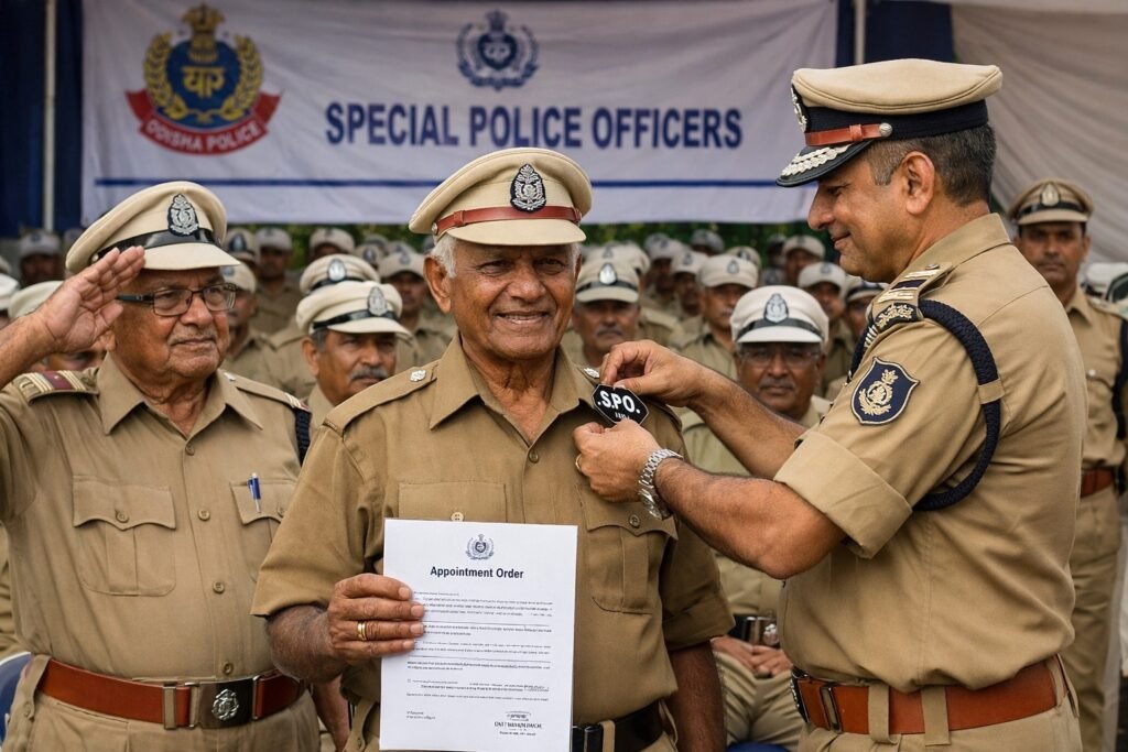 Retired policemen will get re-appointment as special policemen || ସ୍ୱତନ୍ତ୍ର ପୋଲିସ ଭାବରେ ପୁନଃନିଯୁକ୍ତି ପାଇବେ ଅବସରପ୍ରାପ୍ତ ପୋଲିସ