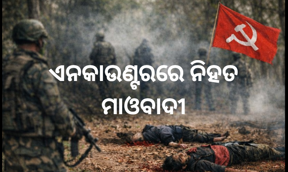 ଏନକାଉଣ୍ଟରରେ ନିହତ ମାଓବାଦୀ || Maoists killed in encounter