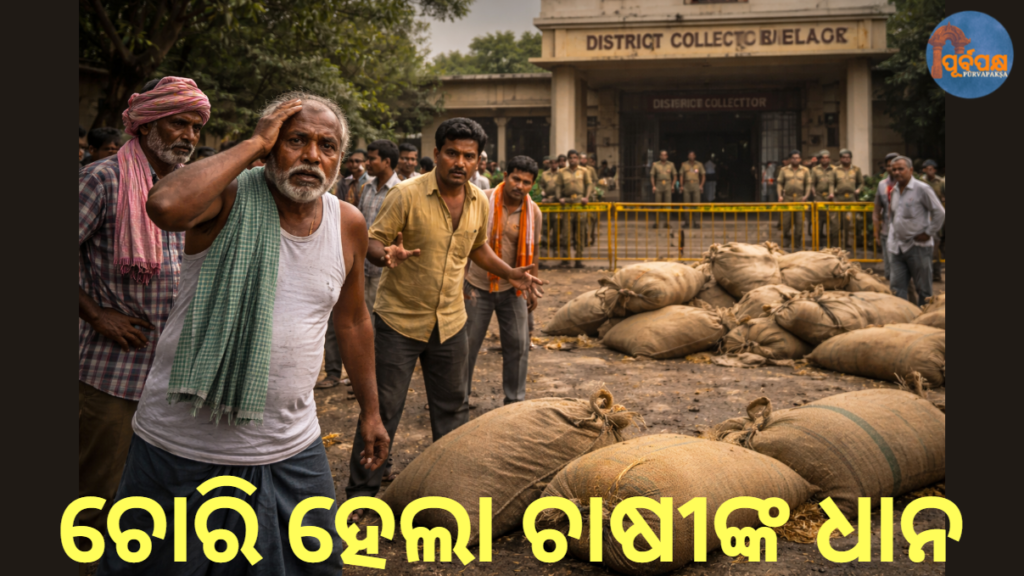 ଚୋରି ହେଲା ଚାଷୀଙ୍କ ଧାନ || Farmer’s paddy stolen