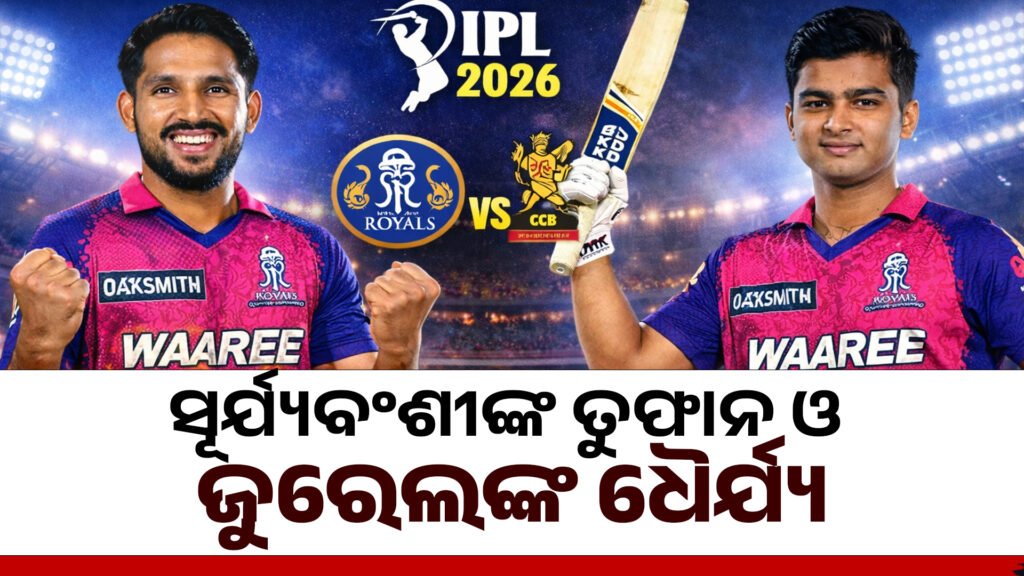ସୂର୍ଯ୍ୟବଂଶୀଙ୍କ ତୁଫାନ ଓ ଜୁରେଲଙ୍କ ଧୈର୍ଯ୍ୟ || The storm of the Surybanshi and the patience of Jurel