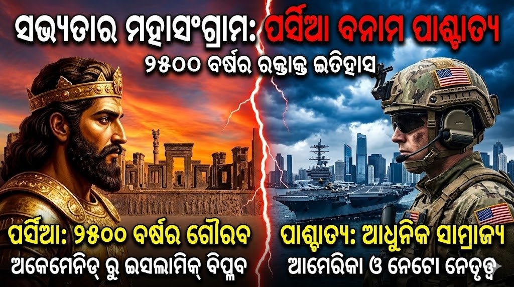 ସଭ୍ୟତାର ମହାସଂଗ୍ରାମ; ପର୍ସିଆ ବନାମ ପାଶ୍ଚାତ୍ୟ – ୨୫୦୦ ବର୍ଷର ରକ୍ତାକ୍ତ ଇତିହାସ || The Great Clash of Civilizations; Persia vs. the West – 2,500 Years of Bloody History
