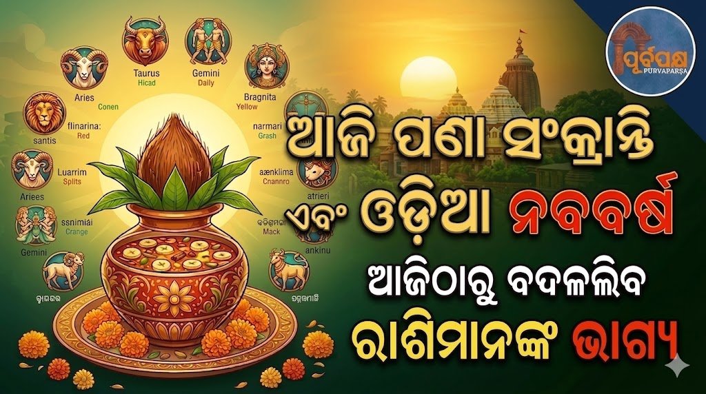 ଆଜି ପଣା ସଂକ୍ରାନ୍ତି ଏବଂ ଓଡ଼ିଆ ନବବର୍ଷ ଆଜିଠାରୁ ବଦଳିବ ରାଶିମାନଙ୍କ ଭାଗ୍ୟ || Today is Panna Sankranti and the fate of the zodiac signs will change from today on the Odia New Year.