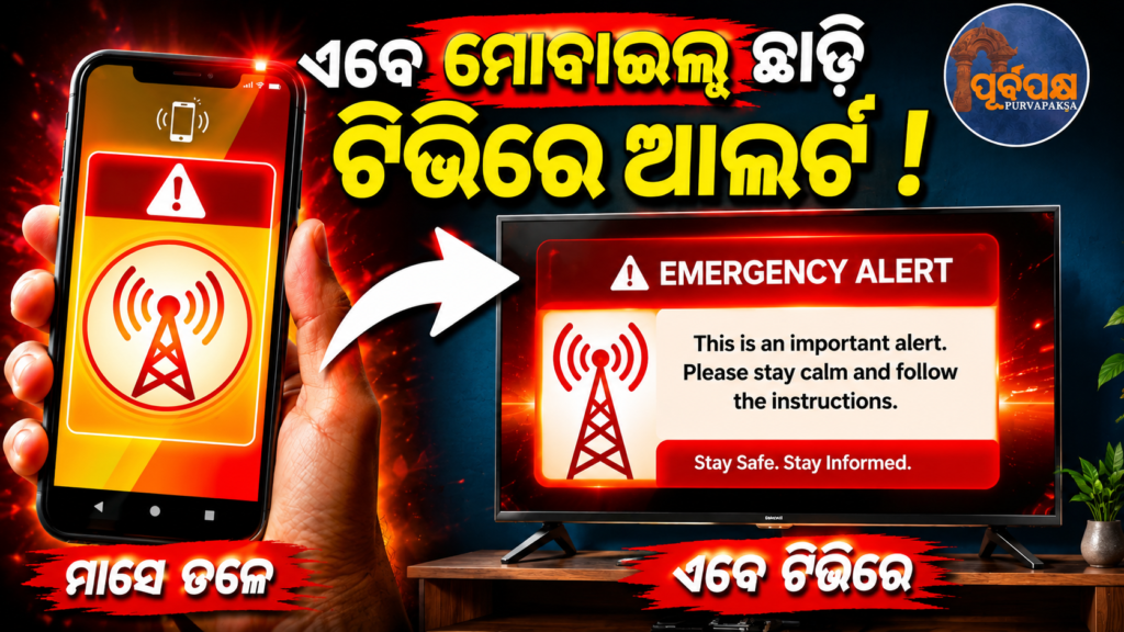ମ୍ୟାଚ୍ କିମ୍ବା ଚଳଚ୍ଚିତ୍ର ସମୟରେ ସ୍କ୍ରିନରେ ଦେଖାଯିବ ‘ବ୍ଲାକ୍ ବାକ୍ସ’ ; ମୋବାଇଲ୍ ଫୋନ୍ ପରେ ଟିଭି ସ୍କ୍ରିନକୁ NDMA ର ସତର୍କ ବାର୍ତ୍ତା || ‘Black box’ will be shown on screen during match or movie; NDMA’s warning message to TV screens after mobile phones