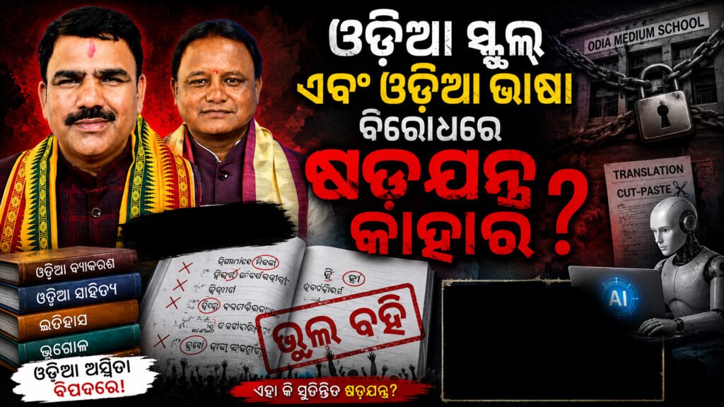 ଓଡ଼ିଆ ସ୍କୁଲ୍ ଏବଂ ଓଡ଼ିଆ ଭାଷା ବିରୋଧରେ ଷଡ଼ଯନ୍ତ୍ର କାହାର? || Who is conspiring against Odia schools and the Odia language?
