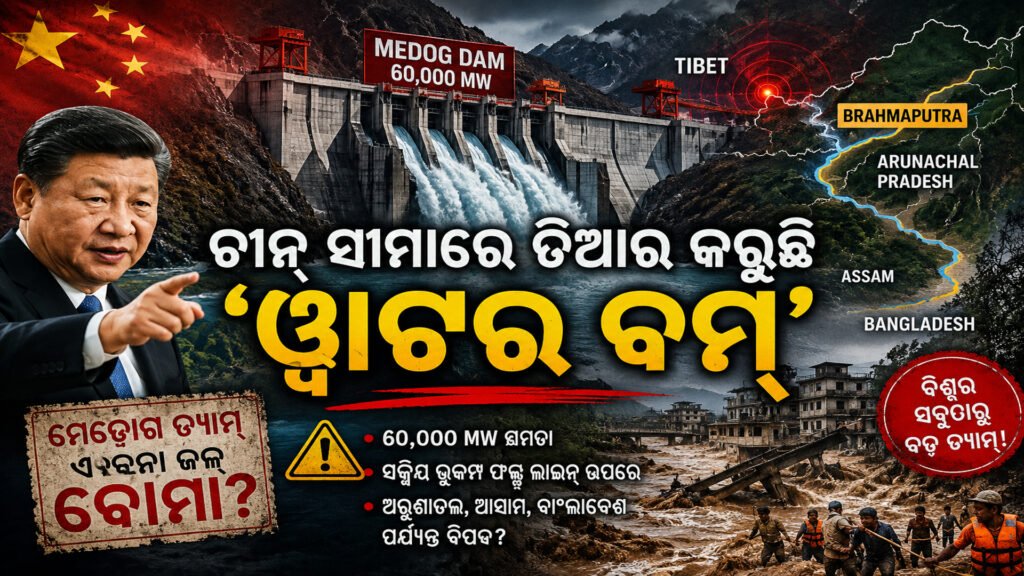 ଚୀନ୍ ସୀମାରେ ତିଆର କରୁଛି ‘ୱାଟର ବମ୍’ || China is preparing ‘water bombs’ on the border