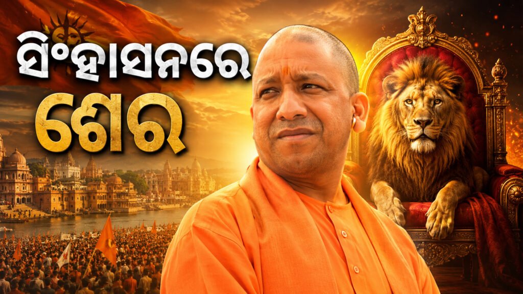 ସିଂହାସନରେ ଶେର || Lion on the throne