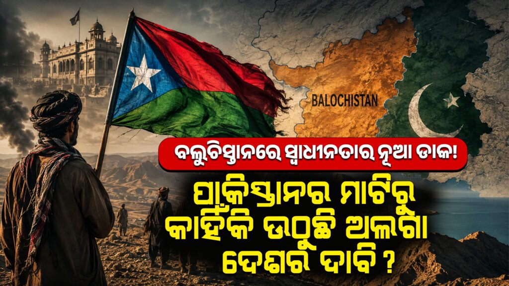 ବଲୁଚିସ୍ତାନରେ ସ୍ୱାଧୀନତାର ନୂଆ ଡାକ! ପାକିସ୍ତାନର ମାଟିରୁ କାହିଁକି ଉଠୁଛି ଅଲଗା ଦେଶର ଦାବି? || New cry for freedom in Balochistan! Why is the demand for a separate country rising from the soil of Pakistan?