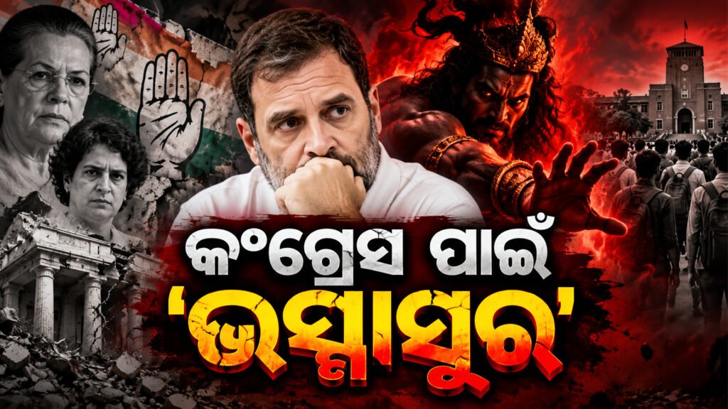 “କଂଗ୍ରେସ ପାଇଁ ‘ଭସ୍ମାସୁର’ || A ‘Bhasmasura’ for the Congress