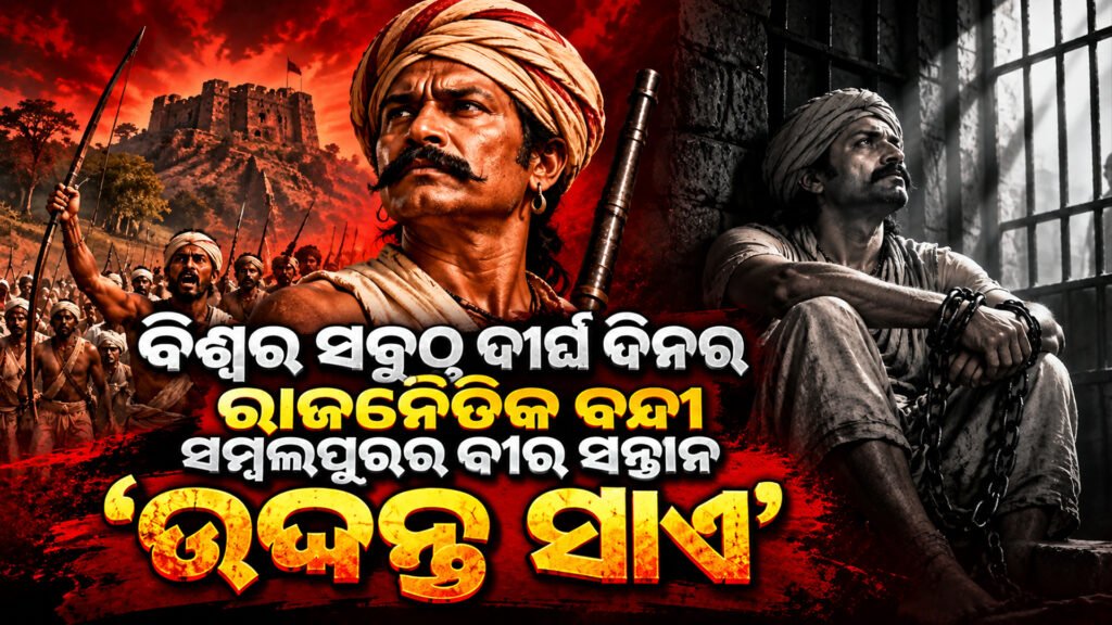 ବିଶ୍ୱର ସବୁଠୁ ଦୀର୍ଘ ଦିନର ରାଜନୈତିକ ବନ୍ଦୀ ସମ୍ବଲପୁରର ବୀର ସନ୍ତାନ ‘ଉଦ୍ଦନ୍ତ ସାଏ’ || Uddanta Sai, the valiant son of Sambalpur and the world’s longest-serving political prisoner.
