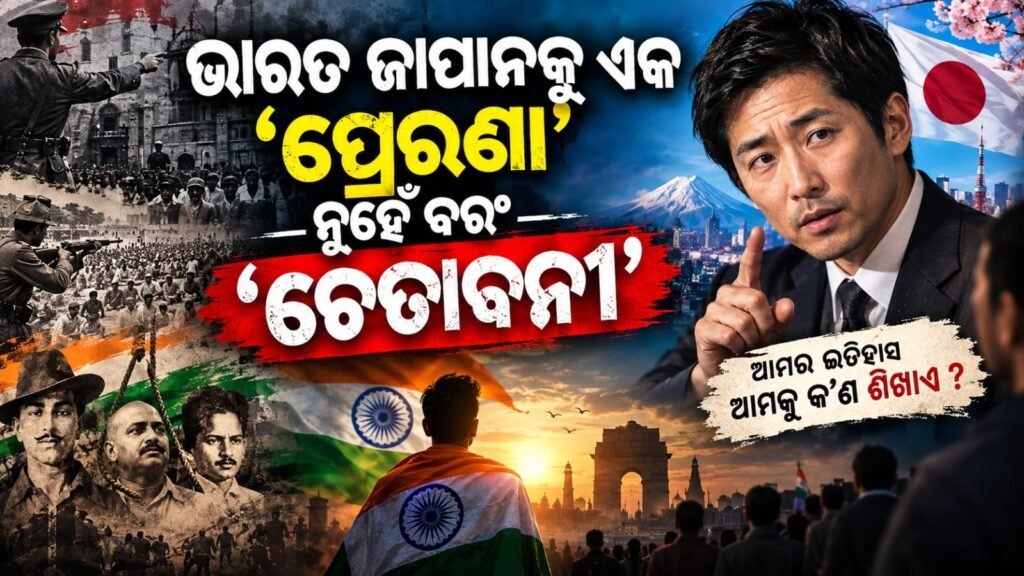 ଭାରତ ଜାପାନକୁ ଏକ ‘ପ୍ରେରଣା’ ନୁହେଁ ବରଂ ‘ଚେତାବନୀ’ || For Japan, India is not an ‘inspiration’ but a ‘warning’.