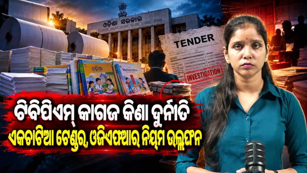 TBPM Paper Procurement Scam: Monopolistic Tendering, Violation of OGFR Rules II ଟିବିପିଏମ୍ କାଗଜ କ୍ରୟ ଦୁର୍ନୀତି: ଏକଚାଟିଆ ଟେଣ୍ଡର, ଓଜିଏଫଆର ନିୟମ ଉଲ୍ଲଘଂନ