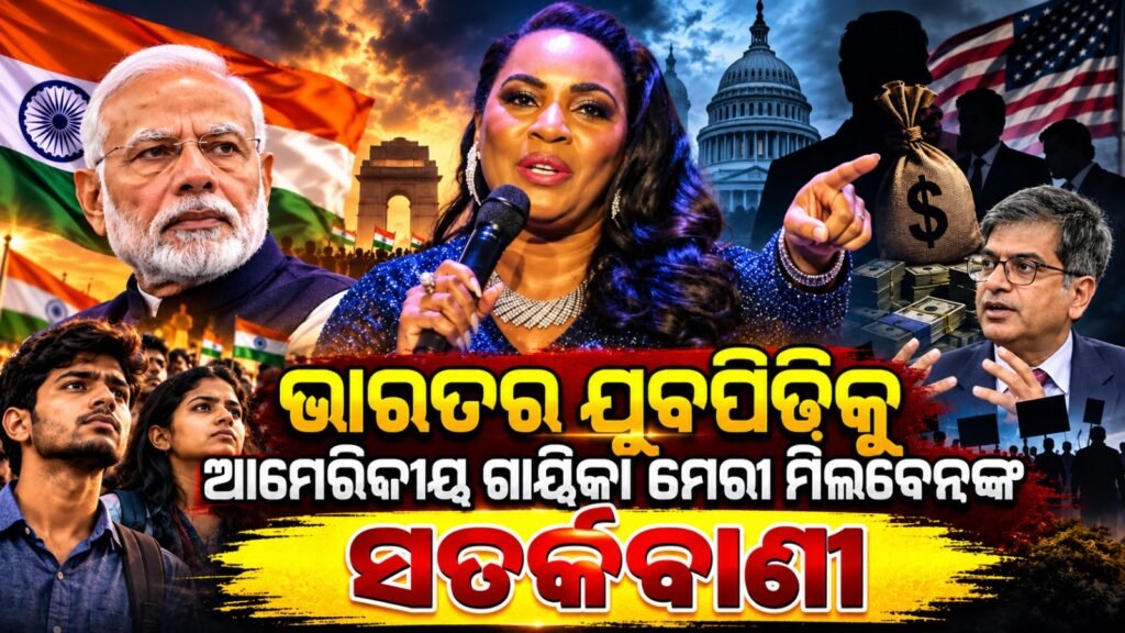 American singer Mary Millben’s cautionary message to India’s youth II ଭାରତର ଯୁବପିଢ଼ିକୁ ଆମେରିକୀୟ ଗାୟିକା ମେରୀ ମିଲବେନଙ୍କ ସତର୍କବାଣୀ