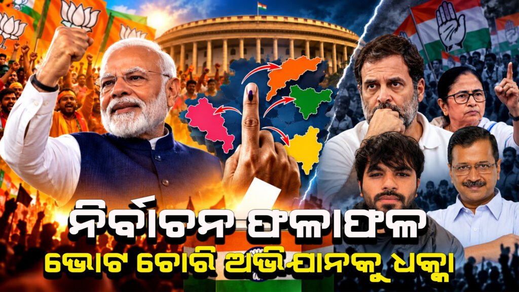 By-election Results Setback for the ‘Vote Theft’ Campaign! II ଉପନିର୍ବାଚନ ଫଳାଫଳ ‘ଭୋଟ୍ ଚୋରି’ ଅଭିଯାନକୁ ଧକ୍କା!